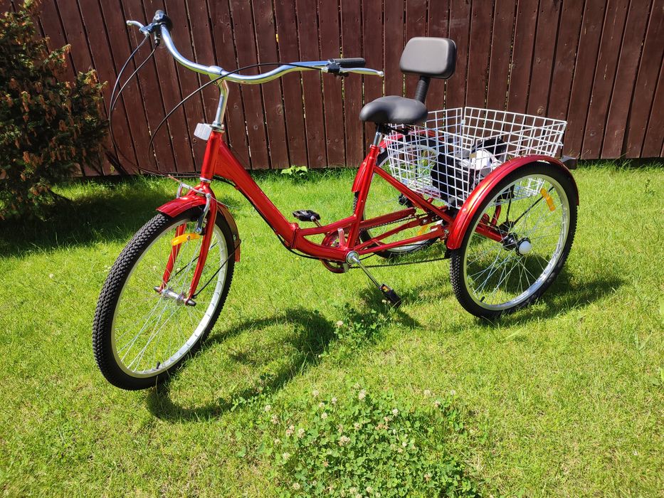 Czerwony Rower 3 kolowy