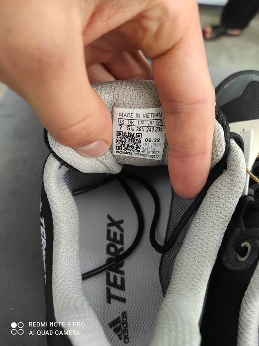 ОРИГІНАЛ 100% Кросівки Adidas Terrex Ax3 Gtx W Black EF3510 38 2/3