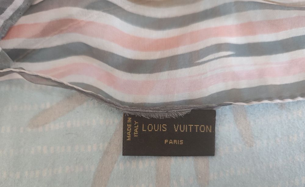 Шарф из натурального шелка Louis Vuitton