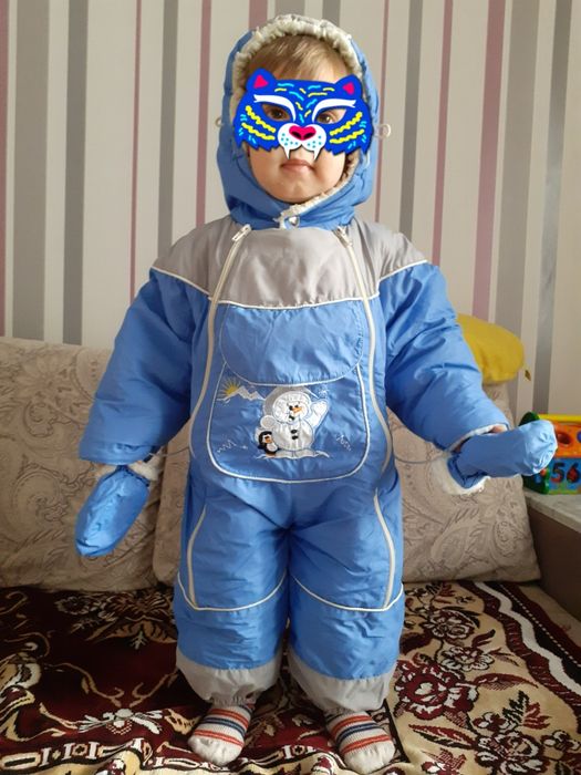 Зимний комбинезон на овчине