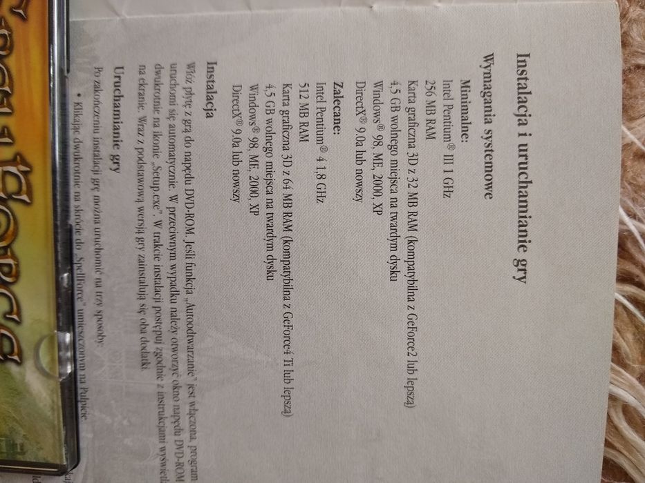 Gra Spell Force, złota edycja