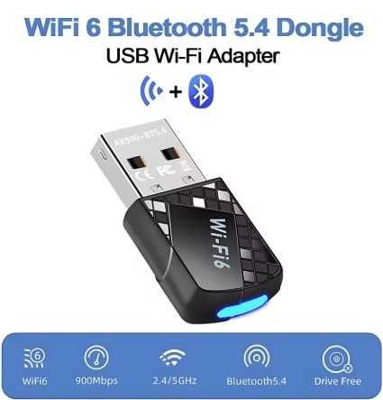 Адаптер WI-FI6 AX900 USB + Bluetooth 5.4
