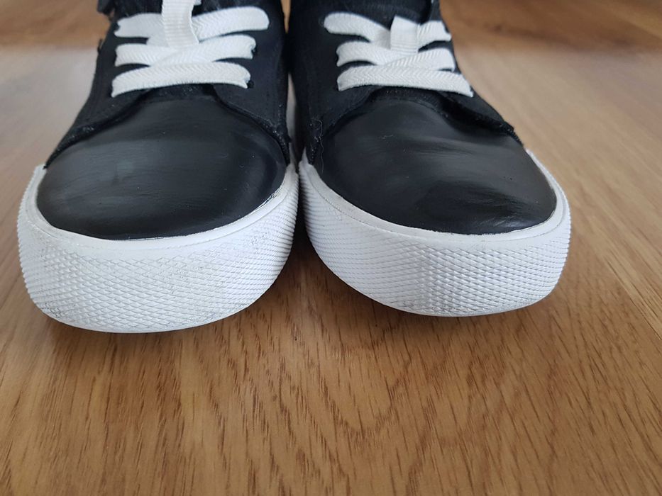 Czarne wyższe buty New York 31