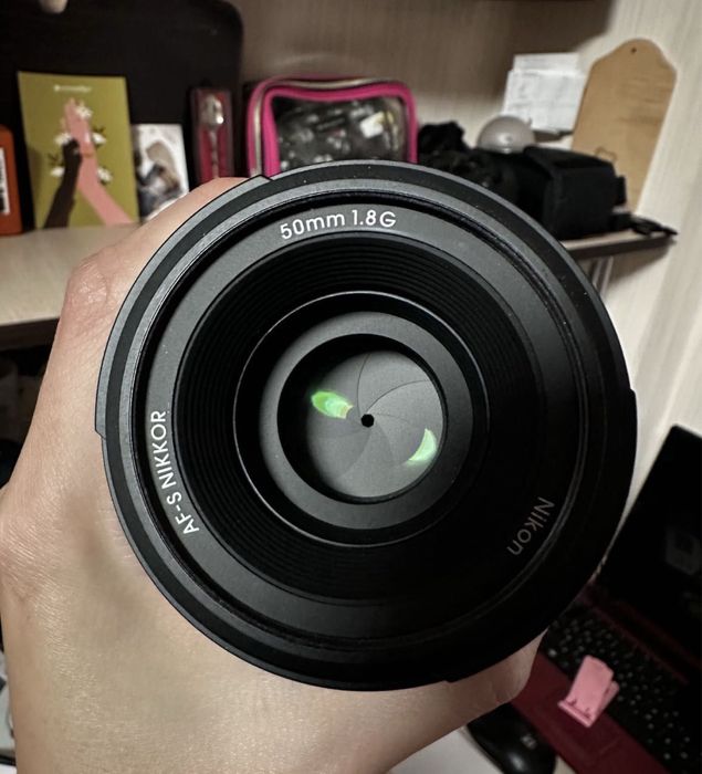 Об'єктив Nikkor 50 mm  1.8 af-s, ідеальний стан нового