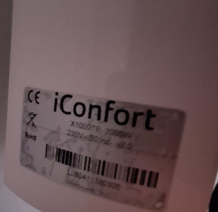 Emissor térmico - Aquecedor elétrico 1000w iconfort