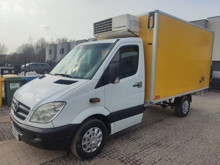 Mercedes-Benz SPRINTER CHŁODNIA MROŹNIA  Mercedes Sprinter Chłodnia | 2008 | Sprawny agregat | Drukarka temp.