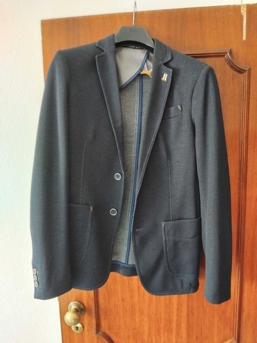 Casaco blazzer homem - tamanho s/m zara