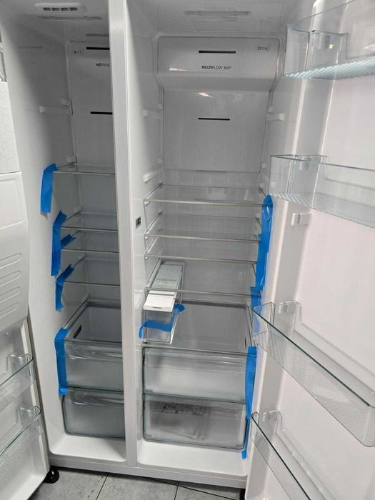 nowa Gorenje lodówka NRR9185ESXL Side by Side kostkarka gwar 2 lata G9