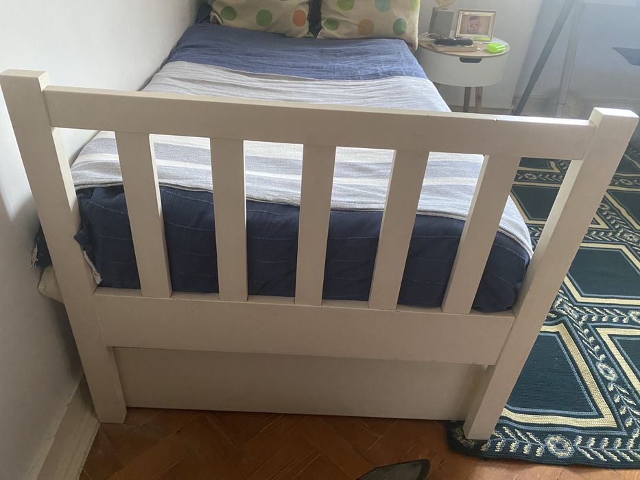 Cama Homes in Heaven solteiro com gavetão e cama