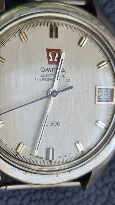 Zegarek Omega electronic f300,  kamerton