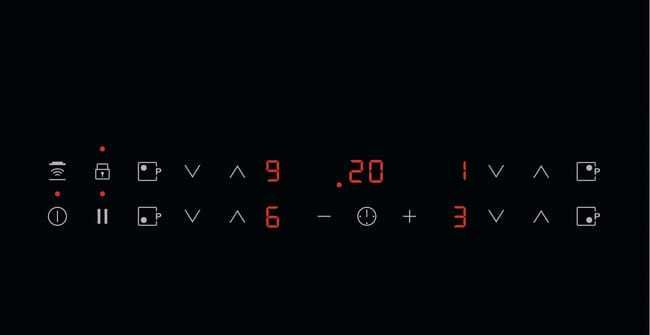 Placa de indução de encastrar NOVA