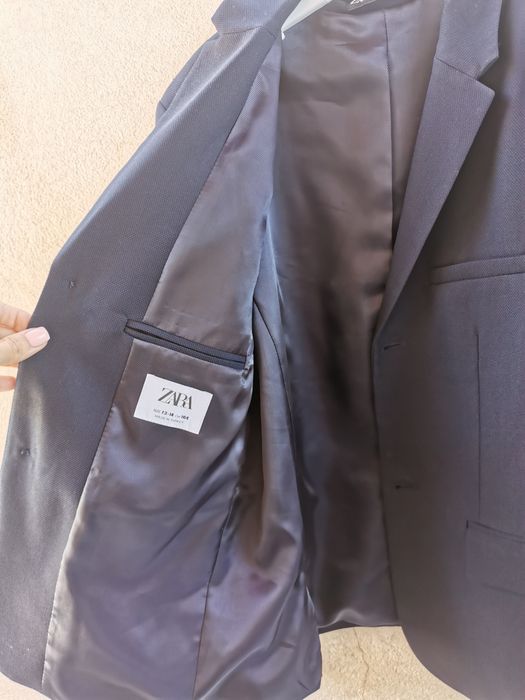 Fato azul completo menino 13 / 14 anos ZARA