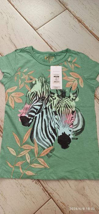 Nowy t-shirt dla dziewczynki Cool Club 152
