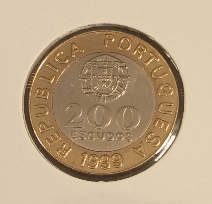 Moedas de 200 escudos Bimetálicas