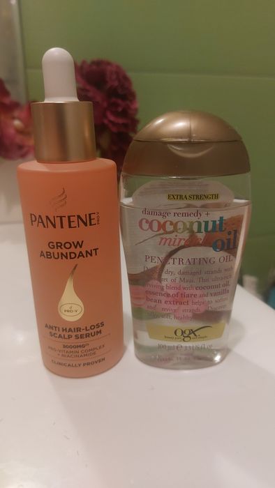 Oleo e serum pantene e coconut oil