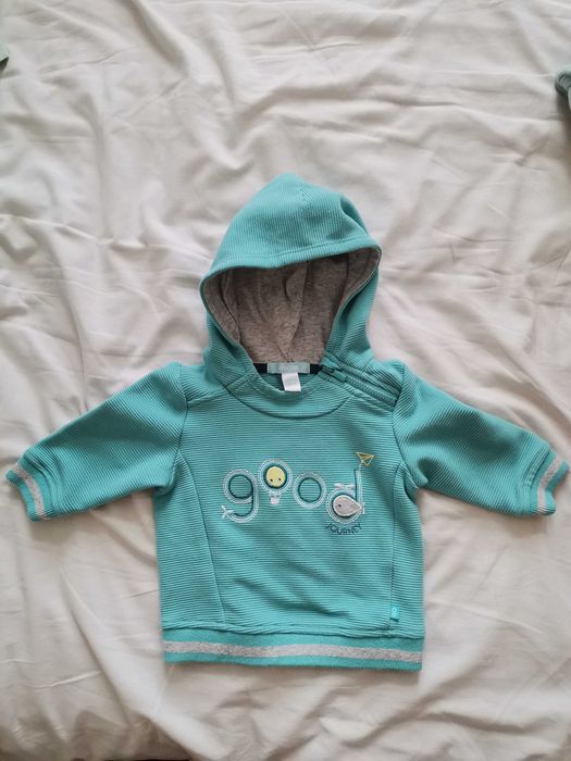 Bluza niemowlęca z kapturem Okaidi rozm. 59
