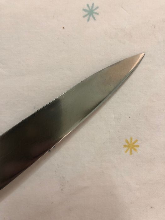 нож хоз. made in Swiss ROSTFREI / нерж Швейцария 20 см