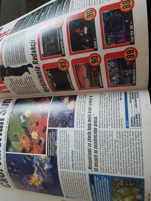 Czasopismo Gry Komputerowe 7/99