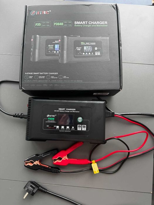 Зарядний пристрій  HTRC Smart на 36 V 48 V 18A LifePo4 Agm Gel