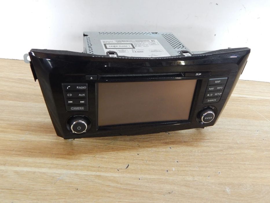 Radio fabryczne CD nawigacja mapa Nissan QASHQAI J11 x-trail 13-21  Łuków części