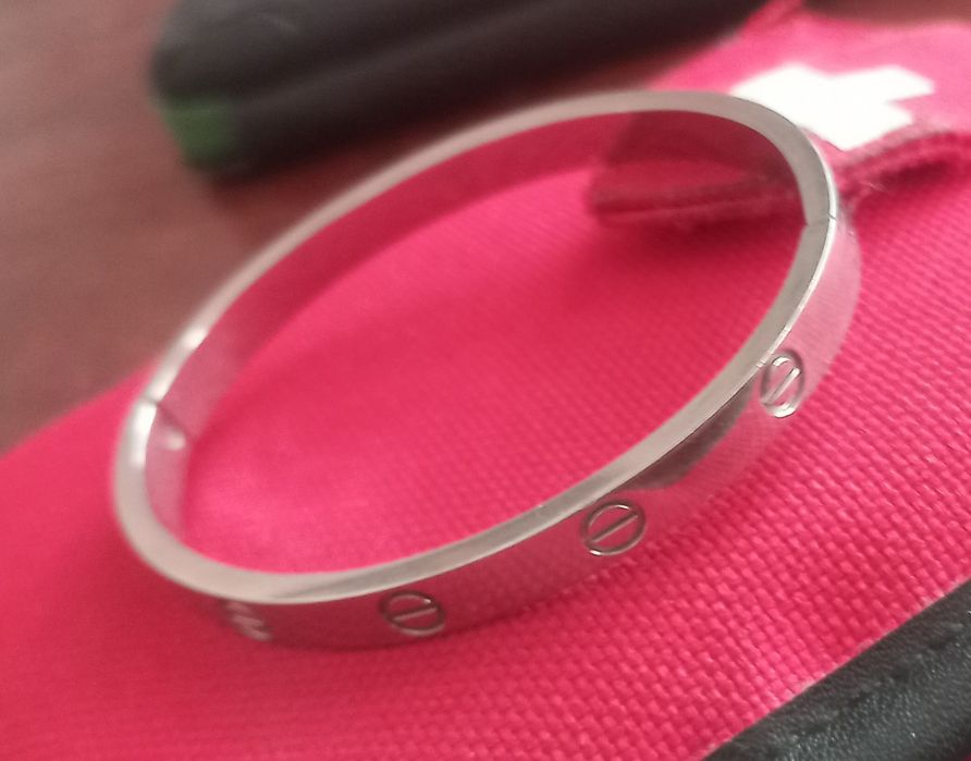 браслет cartier love 750  17 розмір ip 6688