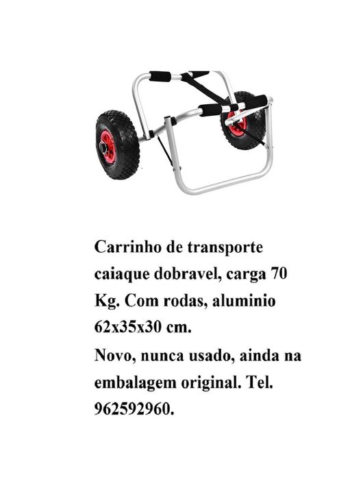 carrinho para caiaq