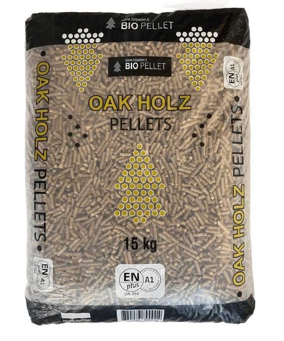 Pellet dębowy OAK HOLZ EN Plus A1 certyfikowany