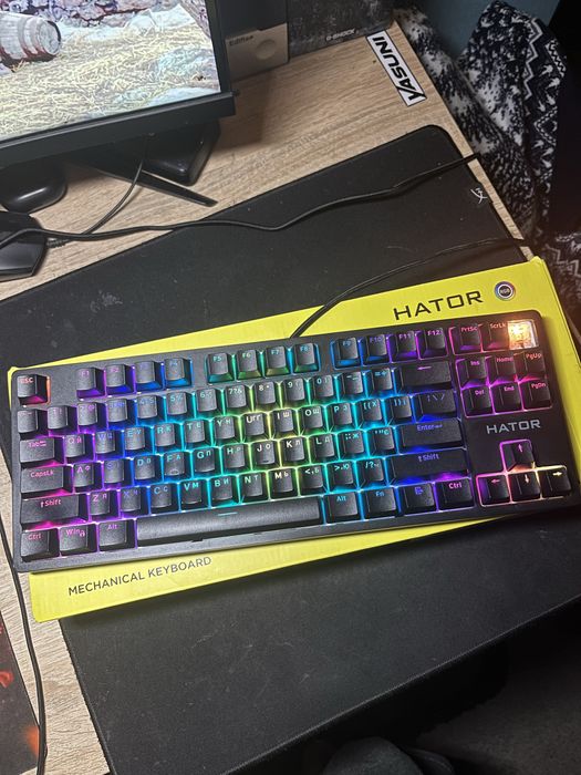 Клавиатура hator rockfall tkl mecha