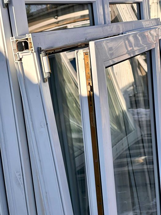 OKNA UŻYWANE dwuskrzydłowe z Niemiec- 158x141 i inne