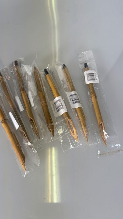 7 Canas de caligrafia de Bambu (Kalam, Qalam)