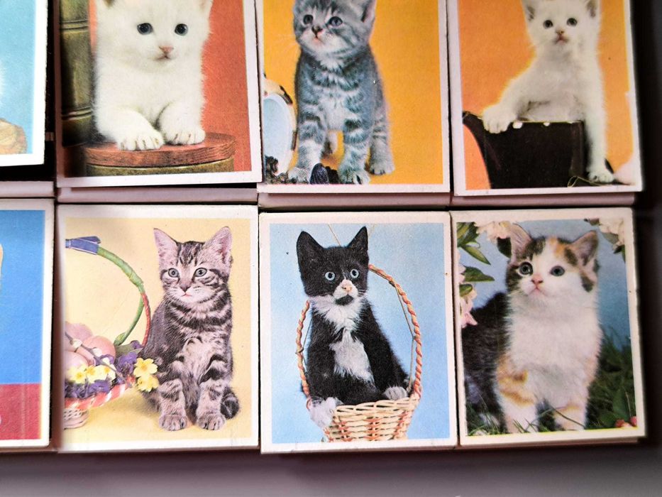 Coleção Fósforos Série Gatos - Estado Impecável