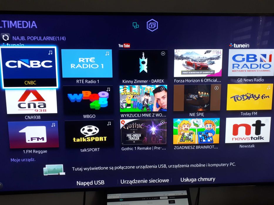 Telewizor Samsung Smart 3D UHD 4K 55 cali UE55HU8500 curved