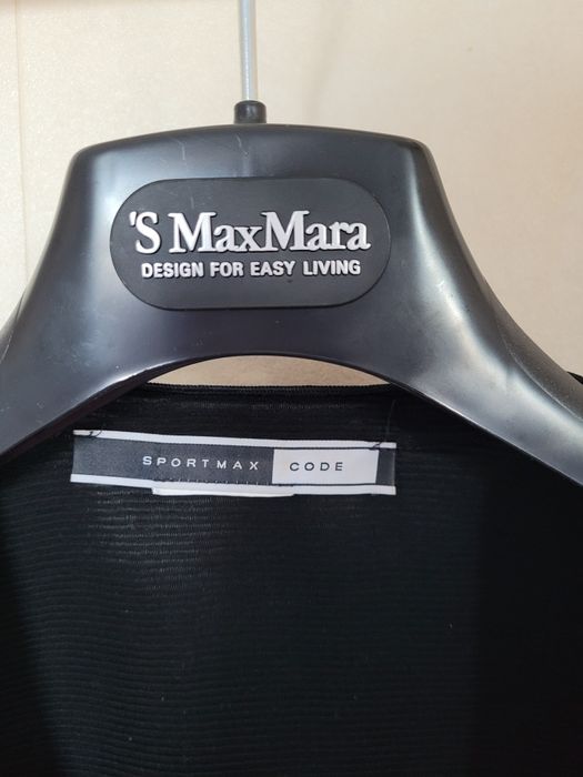 Sportmax code czarna sukienka r. 40/42