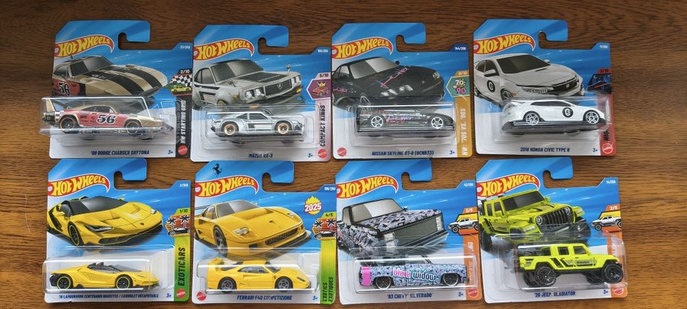 Hot wheels zestaw 8 aut
