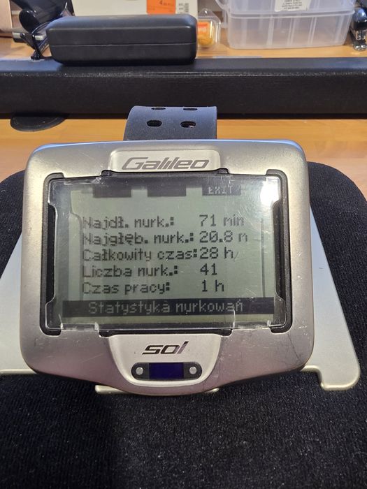 Komputer nurkowy Uwatec Galileo Sol z nadajnikiem