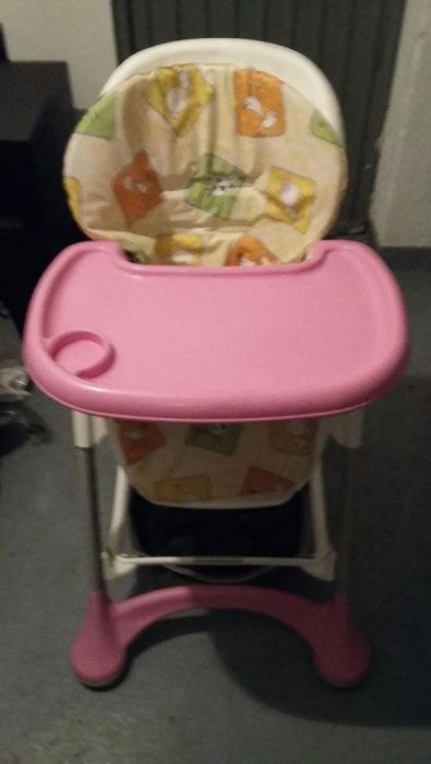 cadeira da papa, banheira, parque