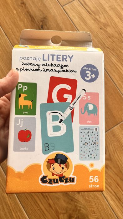 Litery czuczu zestaw niekompletny