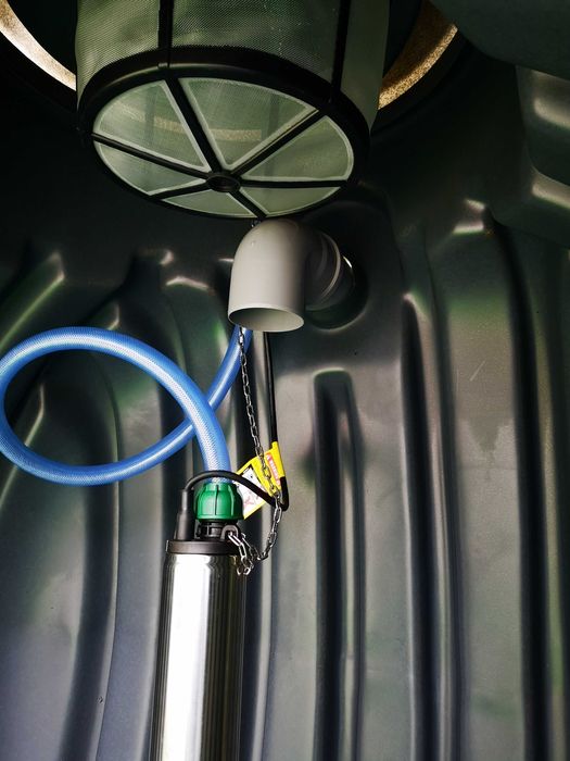 Zbiornik na deszczówkę wodę deszczową 3000L z pompą