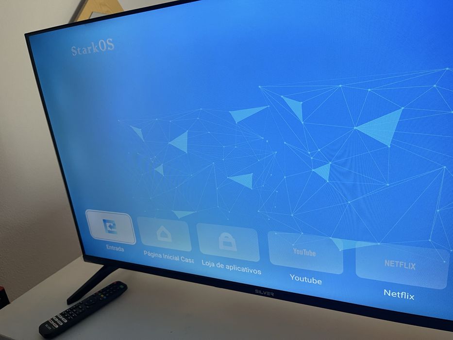 Smart Tv Silver