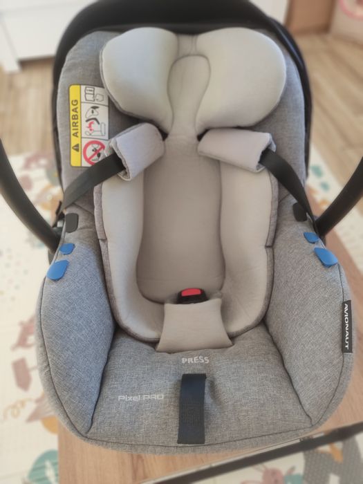 Fotelik samochodowy Avionaut Pixel Pro szary