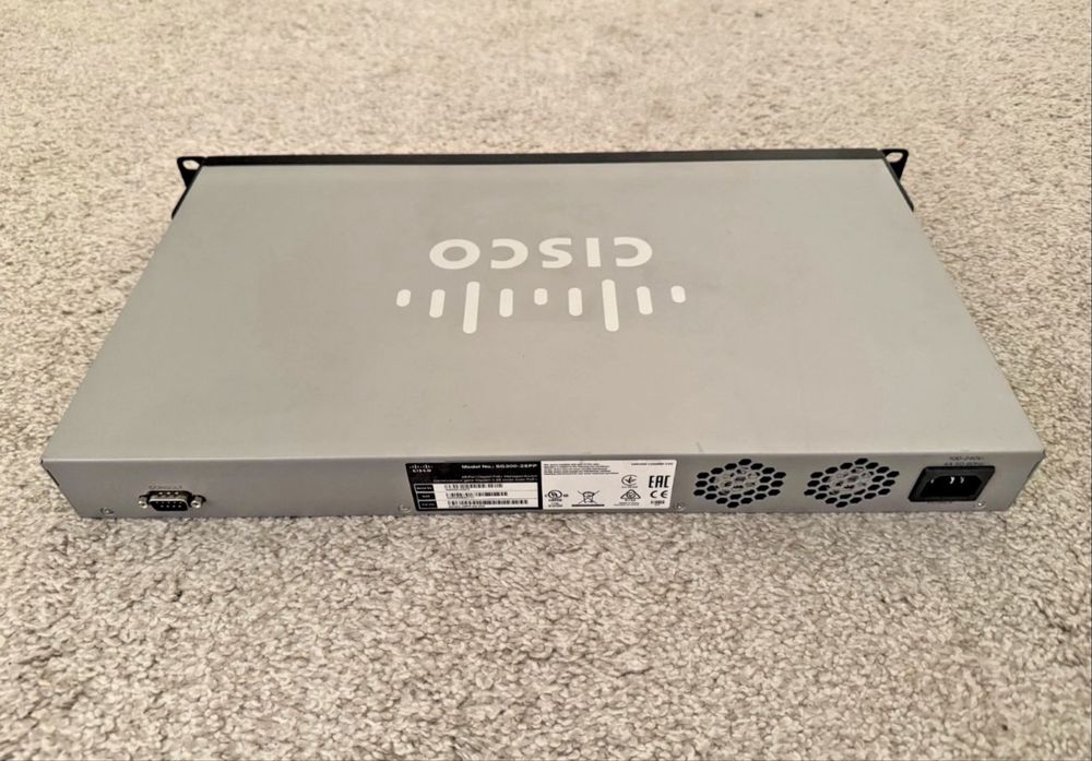 Свич, комутатор Cisco SG300-28PP 28-Port Gigabit PoE+