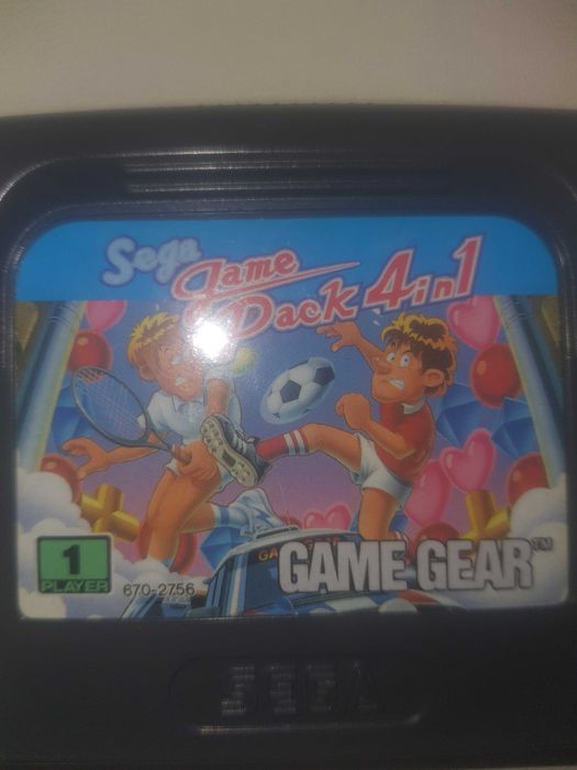 Jogo game gear pack 4 in 1