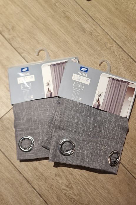 Zasłona na okna z przelotkami 2szt