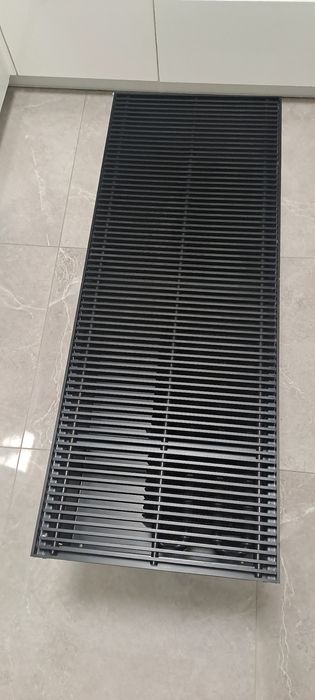 Grzejnik kanałowy Katherm NK (dł;100,szer;38,wys;20cm) firmy