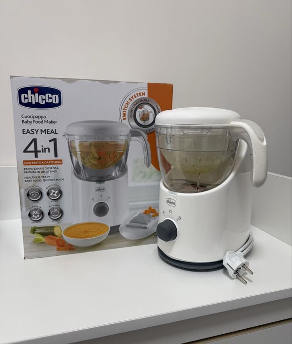 Пароварка блендер 4 в 1 Chicco