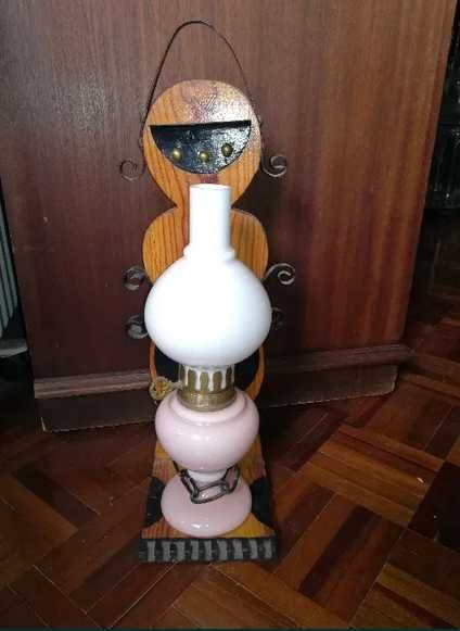 6 Candeeiros Antigos com abajour incluídos - Vintage