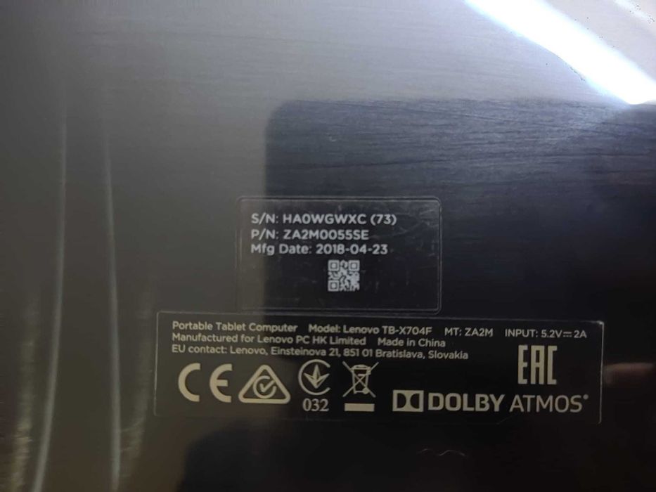 LENOVO Tab 4 10" Plus Tablet, 64 GB, Wi-Fi, Black64586155875586123