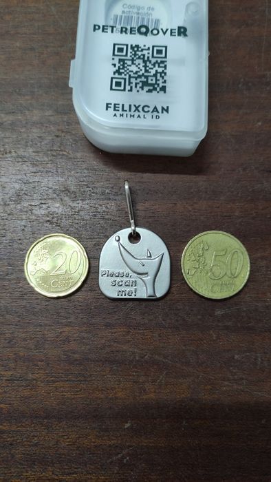 Medalhas / coleira identificação animal Cães e Gatos
