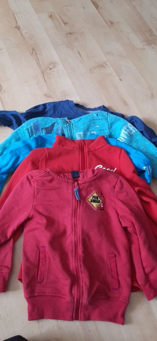 Paka zestaw ubrań chłopięcych 110