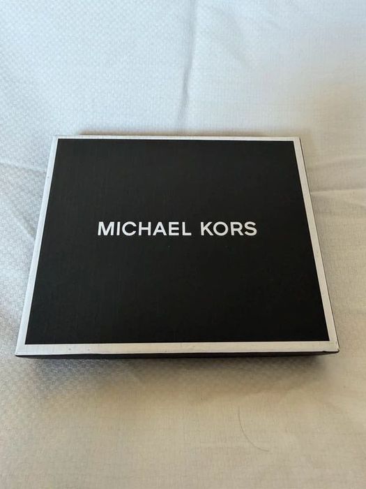 Carteira Michael Kors Andy Slim Billfold – Castanha – Nova com Caixa